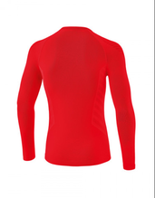 Erima Functional Underwear Long Sleeve Athletic Round Neck (seamless) red Men